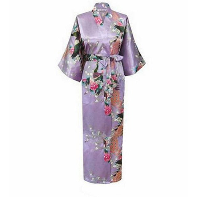 Damen Kimono Haku – Farbe Helles Lila