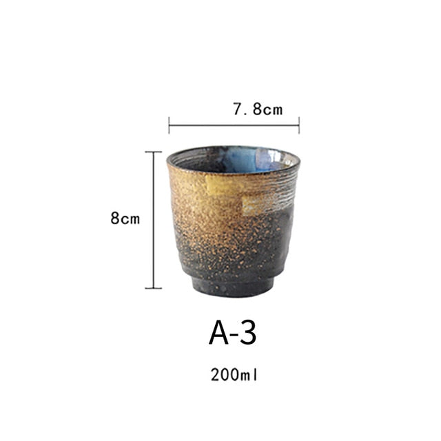 Handbemalte Teetasse Chinami (2 Farben und 4 Modelle)
