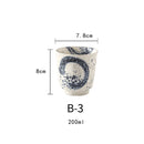 Handbemalte Teetasse Chinami (2 Farben und 4 Modelle)