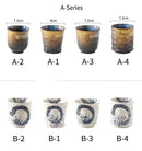 Handbemalte Teetasse Chinami (2 Farben und 4 Modelle)