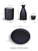 9 Teiliges Sake-Set Hakuba (2 Modelle)