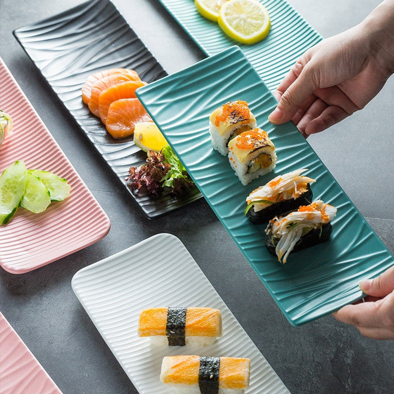 Sushi-Teller Naeba (2 Größen und 4 Farben)