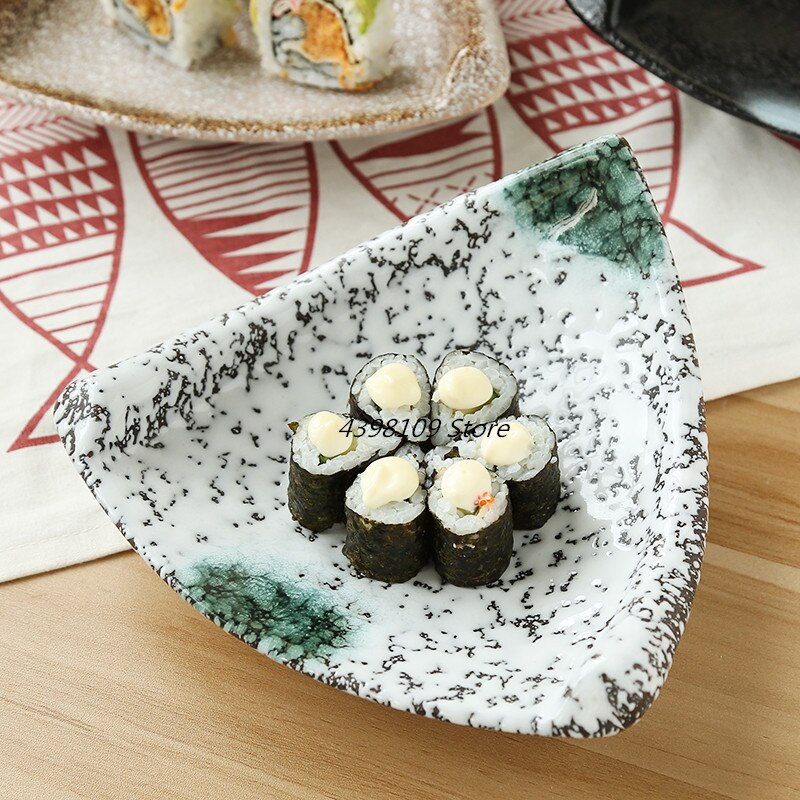 Dreieckiger Sushi Teller Midori (3 Farben)