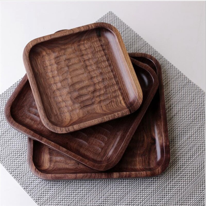Nussbaumholz Tablett Akiko