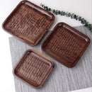 Nussbaumholz Tablett  Akiko