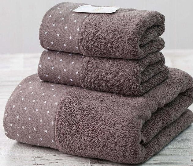 3 Teiliger Badetuch-Set Hidari (4 Farben)