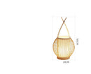 Bambus Tischlampe Taya