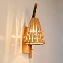 Bambuswandlampe Yokko