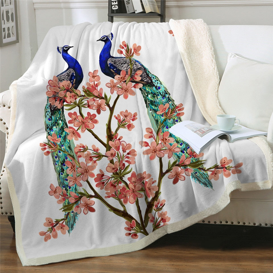 Blumen Kuscheldecke Haruto (4 Größen)