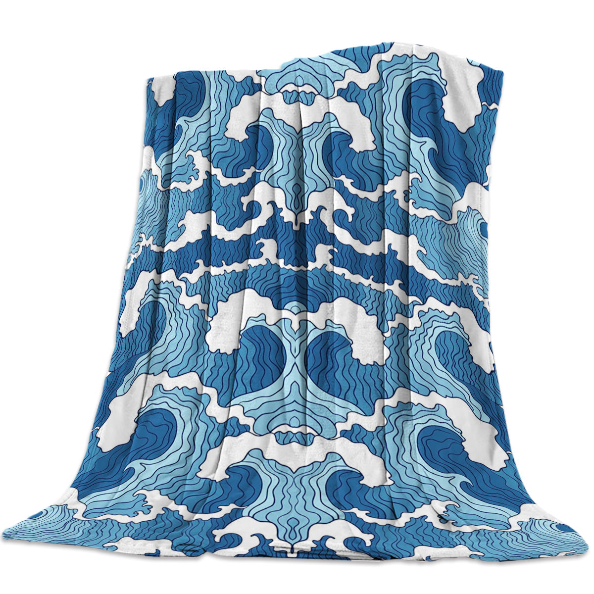 Grosse Welle Kuscheldecke Junpei (4 Größen)