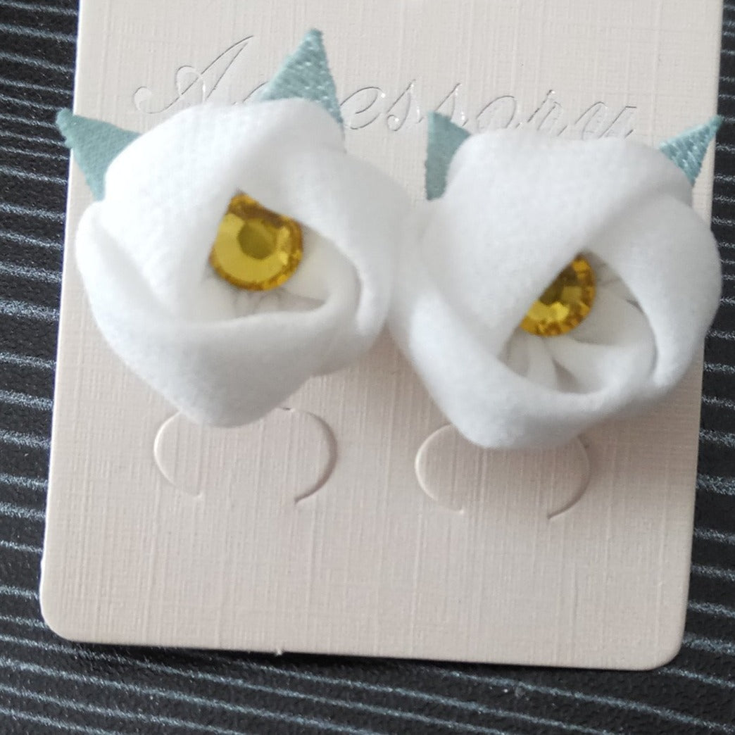 Kanzashi Haarnadel und Ohrringe Miki (2 Varianten)