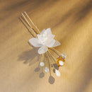 Kanzashi Haarblumen Gina (8 Modelle)