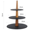 Dreischichtiger Sushi-Teller Sachi