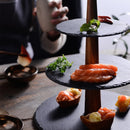 Dreischichtiger Sushi-Teller Sachi