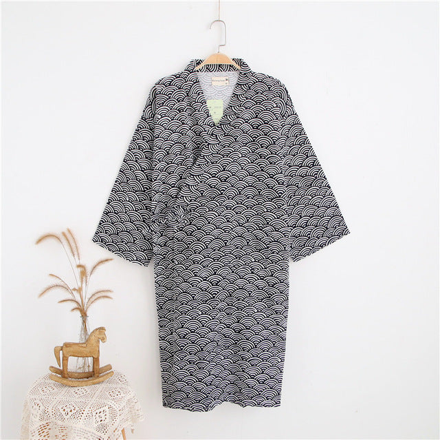Herren Bademantel Fujiwasa (2 Größen und 8 Farben)