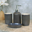 4 Teiliges Badzubehör-Set Shita