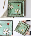 Quadratischer Teller Aki