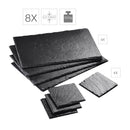 8-teilige Tischplatten Nisho