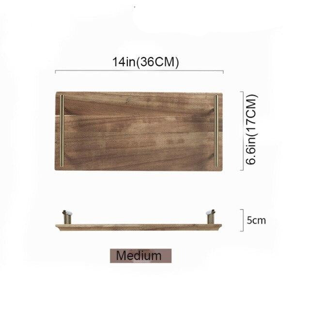 Holztablett Mamiya (3 Größen)