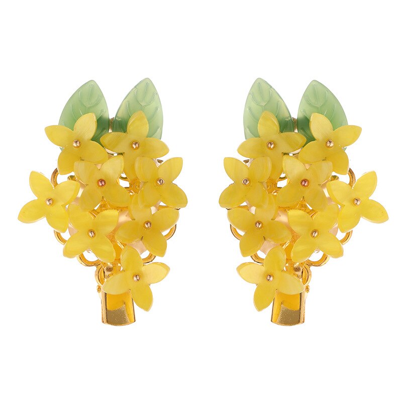 Blumen Haarspange Kanna