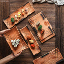 Rechteckige Sushi Teller Daiya (5 Größen)