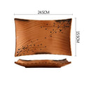 Rechteckige Sushi Teller Daiya (5 Größen)