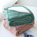 Wollartige Strickdecke Yakushima (9 Farben)