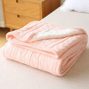 Wollartige Strickdecke Yakushima (9 Farben)