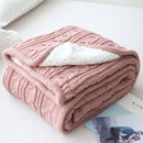 Wollartige Strickdecke Yakushima (9 Farben)