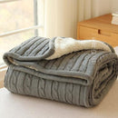 Wollartige Strickdecke Yakushima (9 Farben)