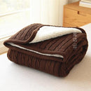 Wollartige Strickdecke Yakushima (9 Farben)