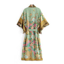 Damen Kimono Bademantel Leiko (3 Größen)