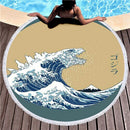 Rundes Strandtuch Akashi (5 Farben)