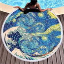 Rundes Strandtuch Akashi (5 Farben)