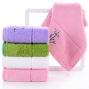 3-Teilige Gestickte Handtücher Hikone (4 Farben)