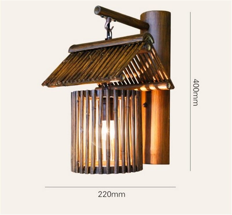 Kreative Asiatische Wandlampe Tateyama