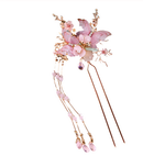 Klassischer Kanzashi Haarschmuck Okami