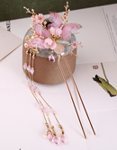 Klassischer Kanzashi Haarschmuck Okami