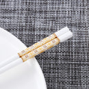 5 Paar Asiatische Porzellan Essstäbchen Higanbana (9 Farben)