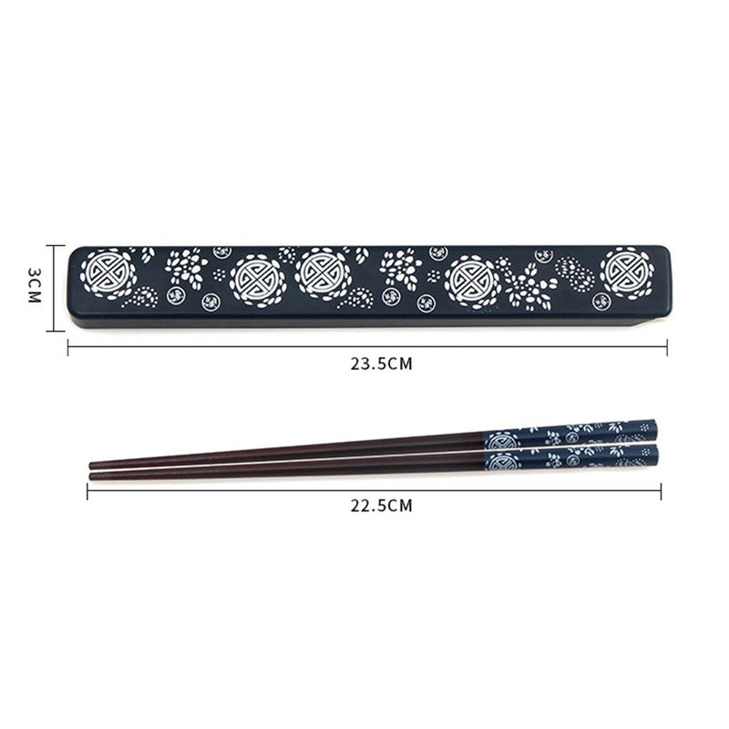 Asiatische Bambus Essstäbchen Set Shimogyo (2 Farben)