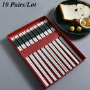 Asiatische Keramik Essstäbchen Iwakura