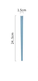 10 Paar Porzellan Essstäbchen Suisen (5 Farben)