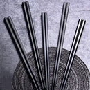 5 Paar/Set Essstäbchen Kaito (10 Modelle)