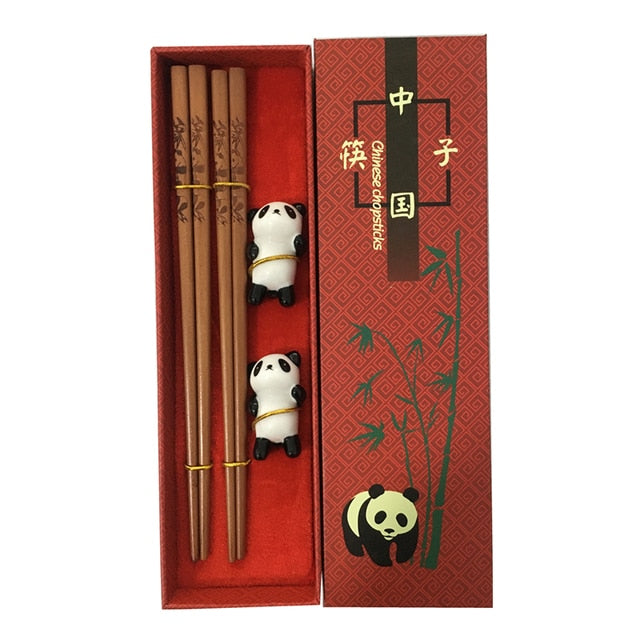 Chinesisches Essstäbchen Set Lijang (3 Farben)