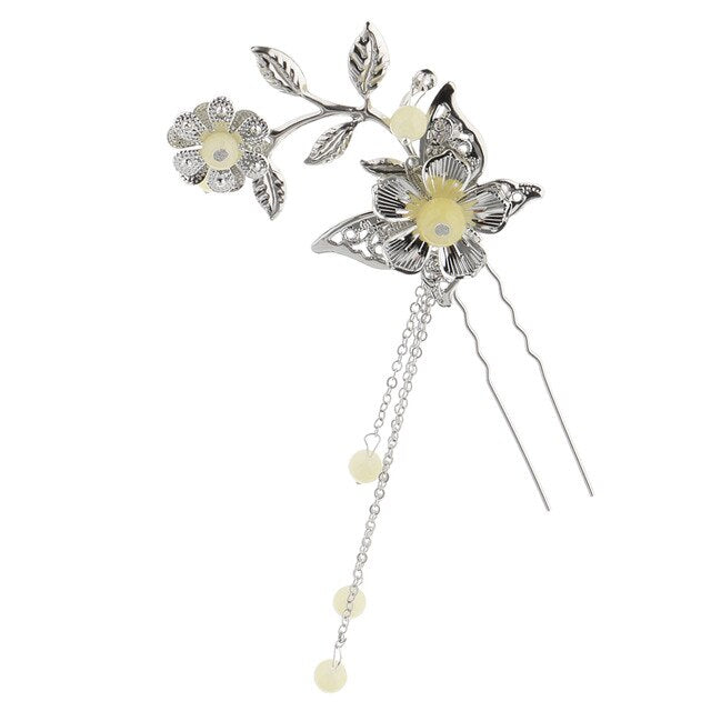 Kanzashi Haarnadel Ikki (6 Farben)