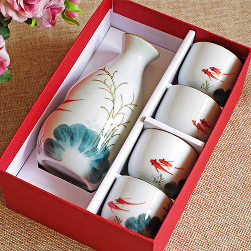 Sake Set Oka