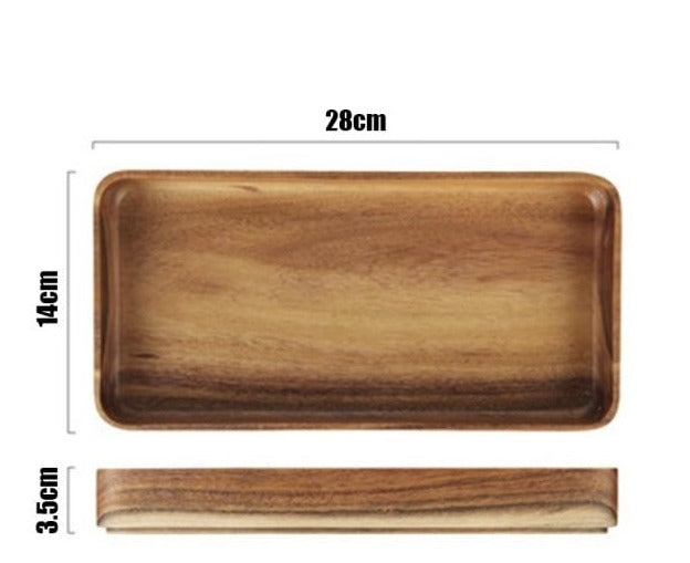 Holztablett Hiragatake (6 Größen)
