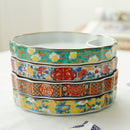 Teller mit Saucenschale Nyū (4 Farben und 4 Größen)