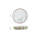 Teller mit Saucenschale Nyū (4 Farben und 4 Größen)