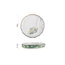 Teller mit Saucenschale Nyū (4 Farben und 4 Größen)